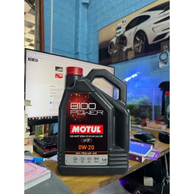 Motul 8.100 0W20 ester tổng hợp - Tiết kiệm nhiên liệu, bảo vệ động cơ, giá 1.6 triệu
