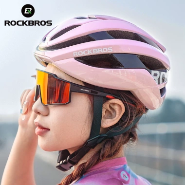 Mũ bảo hiểm xe đạp Rockbros an toàn, thoáng khí, phù hợp leo núi và đường trường