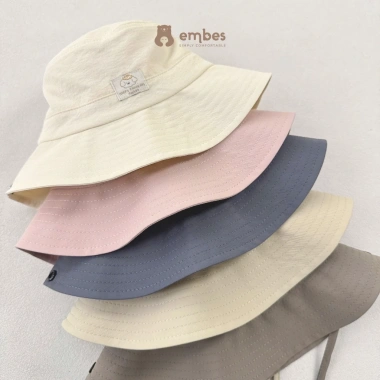 Mũ Bucket Embes cho Bé 1-6 tuổi - Vành mềm, chống nắng, dây điều chỉnh, giá ưu đãi 4 Mũ Bucket Embes cho Bé 1-6 tuổi - Vành mềm, chống nắng, dây điều chỉnh, giá ưu đãi 4