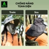 Mũ Chống Nắng Làm Vườn Agnite Deli UV Mạng Che Mặt Lưới Thoáng Mát – Giá 62.000₫ 3