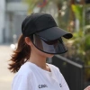 Mũ Chống Nắng Thoáng Khí Nam Nữ Gấp Gọn, Thích Hợp Câu Cá và Đạp Xe Giá Giảm
