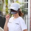 Mũ Chống Nắng Thoáng Khí Nam Nữ Gấp Gọn, Thích Hợp Câu Cá và Đạp Xe Giá Giảm 3