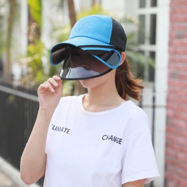 Mũ Chống Nắng Thoáng Khí Nam Nữ Gấp Gọn, Thích Hợp Câu Cá và Đạp Xe Giá Giảm