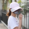 Mũ Chống Nắng Thoáng Khí Nam Nữ Gấp Gọn, Thích Hợp Câu Cá và Đạp Xe Giá Giảm 9