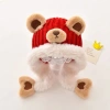 Mũ chui đầu chống gió ấm áp Beanie Capybara dệt kim sang trọng giảm giá 93k 2