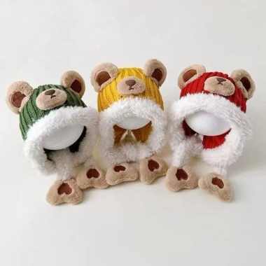 Mũ chui đầu chống gió ấm áp Beanie Capybara dệt kim sang trọng giảm giá 93k 4 Mũ chui đầu chống gió ấm áp Beanie Capybara dệt kim sang trọng giảm giá 93k 4