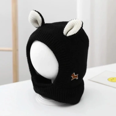 Mũ len gấu bịt tai cho bé – Đa màu, ấm áp mùa đông, phù hợp bé trai & bé gái, giảm còn 58.600₫