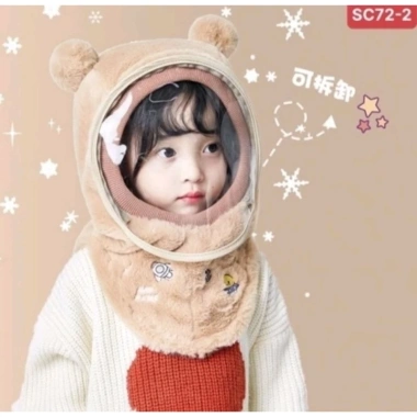 Mũ len lông cừu có kính chắn gió siêu ấm cho bé 1-10 tuổi - Giá ưu đãi 98.900đ