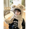 Mũ Len Lông Trùm Đầu 3in1 Cho Bé - Kính Chắn Gió, Khăn Quàng Cổ, Xỏ Tay Giá Ưu Đãi 99.999đ 8