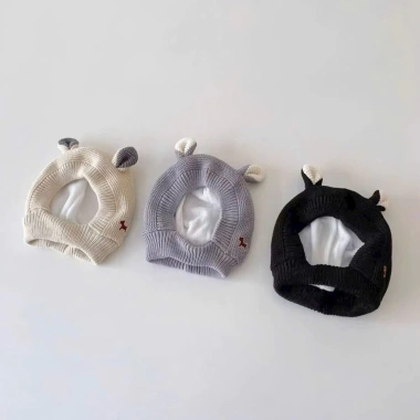 Mũ len tai thỏ bịt tai ấm cho bé 0-4 tuổi - Giá chỉ 75.000đ, giảm từ 94.500đ