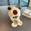 Mũ lông chụp tai Capibara siêu ấm cho bé trai, bé gái đi đường - Giá ưu đãi 122k 7