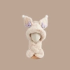 Mũ lông thỏ Kurumi & Labubu giữ ấm cho bé, kèm khăn mềm cotton, giảm giá 119k 4