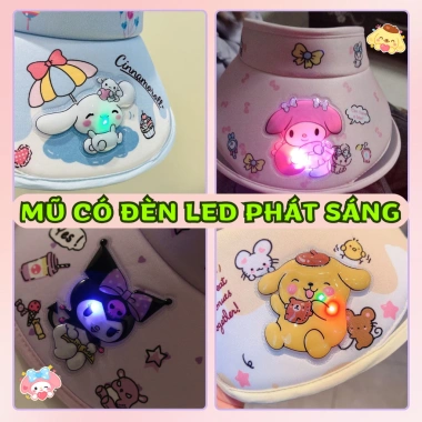 Mũ nửa đầu bé KUROMI vành rộng mùa hè, thiết kế đáng yêu 2-12 tháng, giảm còn 65.000đ 7 Mũ nửa đầu bé KUROMI vành rộng mùa hè, thiết kế đáng yêu 2-12 tháng, giảm còn 65.000đ 7