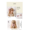 Mũ Phẳng Lolita Nhật Bản Thanh Lịch - Ren, Băng Đô, Hoa Cưới, Nơ - Giá 241.379 VND 9