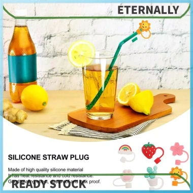 Mũ Rơm Bảo Vệ Ống Hút Silicon Tái Sử Dụng – Trang Trí Tiệc Phong Cách B, Giá 89.100₫ 5
