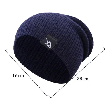 Mũ trượt tuyết beanie dệt kim mềm mại, chống gió, giữ ấm – chỉ 55.944₫