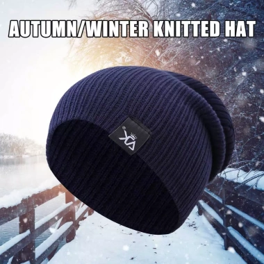 Mũ trượt tuyết beanie dệt kim mềm mại, chống gió, giữ ấm – chỉ 55.944₫