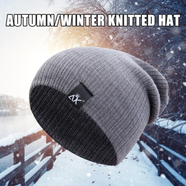 Mũ trượt tuyết beanie dệt kim mềm mại, chống gió, giữ ấm – chỉ 55.944₫
