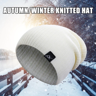Mũ trượt tuyết beanie dệt kim mềm mại, chống gió, giữ ấm – chỉ 55.944₫