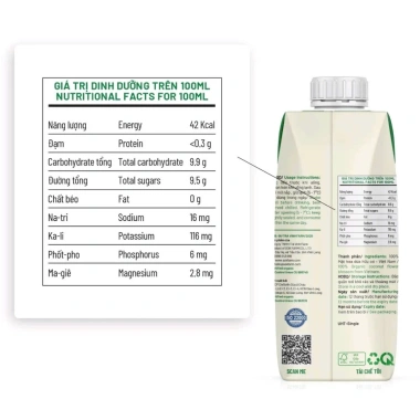 Mua 10 Tặng 2 Mê Kông Nước Uống Mật Hoa Dừa Tươi SOKFARM Ít Ngọt Thơm Ngon 165k