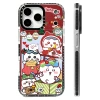 Mùa Đông Dễ Thương Chiikawa Ốp Lưng Sạc Không Dây iPhone 12‑17 Pro Max Silicone Suốt Chống Sốc