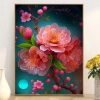 Mùa Xuân 2.025 - Hoa Đào Cross Stitch Chữa Bệnh, Thêu Handmade Thêu, Hoa In Chữ Thập