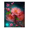 Mùa Xuân 2.025 - Hoa Đào Cross Stitch Chữa Bệnh, Thêu Handmade Thêu, Hoa In Chữ Thập 2