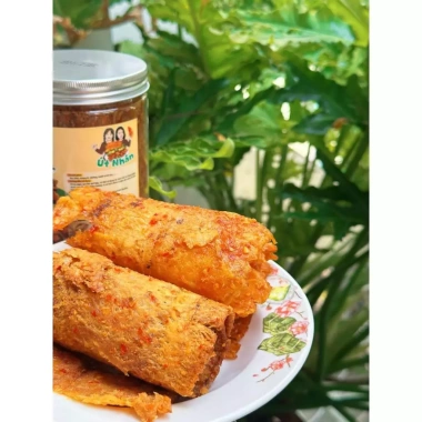 Mực Cán Tẩm Vị Nhà Út Nhân Loại 1 300g Thịt Đậm Đà Giá Ưu Đãi 219k