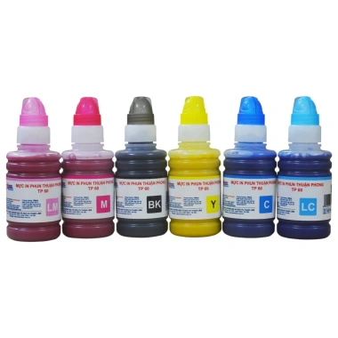 Mực in phun TPT Thuận Phong PIGMENT TP60 100ml không phai - Dùng cho Epson, Giá chỉ 95.000 VND