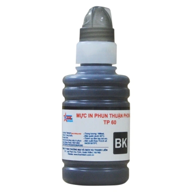 Mực in phun TPT Thuận Phong PIGMENT TP60 100ml không phai - Dùng cho Epson, Giá chỉ 95.000 VND