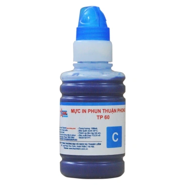 Mực in phun TPT Thuận Phong PIGMENT TP60 100ml không phai - Dùng cho Epson, Giá chỉ 95.000 VND