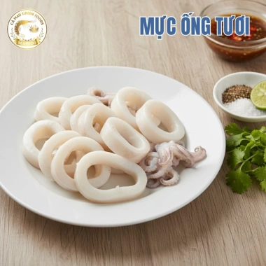 Mực Ống Tươi Size 8-12 con/kg Lớn Thân Dày Ngọt Giòn Hải Sản Tươi Giá ưu đãi 234.000 VND