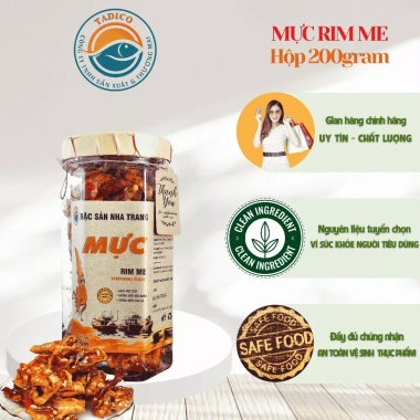 Mực Rim Me Ăn Liền Tadico Nha Trang 150g - Mực Tươi Xanh Giá 65000đ 2 Mực Rim Me Ăn Liền Tadico Nha Trang 150g - Mực Tươi Xanh Giá 65000đ 2