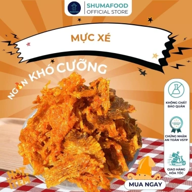 Mực Xé Sợi Chiên Giòn ShumaFood 120g - Đặc Sản Nha Trang Giá Rẻ 39.000đ 2 Mực Xé Sợi Chiên Giòn ShumaFood 120g - Đặc Sản Nha Trang Giá Rẻ 39.000đ 2
