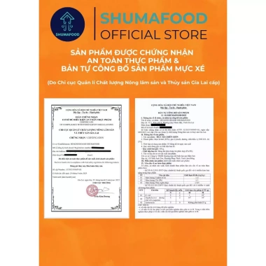 Mực Xé Sợi Chiên Giòn ShumaFood 120g - Đặc Sản Nha Trang Giá Rẻ 39.000đ 4 Mực Xé Sợi Chiên Giòn ShumaFood 120g - Đặc Sản Nha Trang Giá Rẻ 39.000đ 4