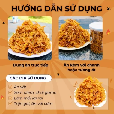 Mực Xé Sợi Chiên Giòn ShumaFood 120g - Đặc Sản Nha Trang Giá Rẻ 39.000đ 6 Mực Xé Sợi Chiên Giòn ShumaFood 120g - Đặc Sản Nha Trang Giá Rẻ 39.000đ 6