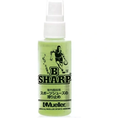 Mueller Bình Xịt Chống Trượt BSharp 60mL/950mL cho Giày Thể Thao Trong Nhà, bảo vệ độ bám, thể thao Nhật Bản