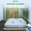 Mùng đơn màu xanh rêu 0,9x1,9m - Màn tuyn bộ đội giá xưởng chỉ 100.000 VNĐ