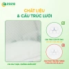 Mùng đơn màu xanh rêu 0,9x1,9m - Màn tuyn bộ đội giá xưởng chỉ 100.000 VNĐ 4