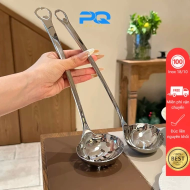 Muôi múc canh lẩu dài thép không gỉ 18/10 Gb642 Mở nắp chai chỉ 145.000₫