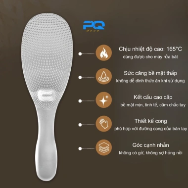Muôi muỗng vá thìa xới cơm TPX trong suốt chống dính chịu nhiệt - 79.000₫ 2 Muôi muỗng vá thìa xới cơm TPX trong suốt chống dính chịu nhiệt - 79.000₫ 2