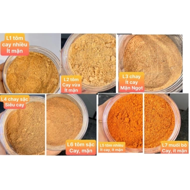 Muối Nhuyễn Siêu Cay Hũ 500G Muối Sặc Trộn Bánh Tráng Phơi Sương Chifood92 4