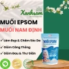 Muối Tắm Epsom Tự Nhiên 200gr Muối Nam Định XanhSam Organic Giá 77,500đ