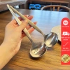 Muỗng múc canh inox 18/10 ckm128 - Đựng bát soup, mài mờ, giảm giá 115k
