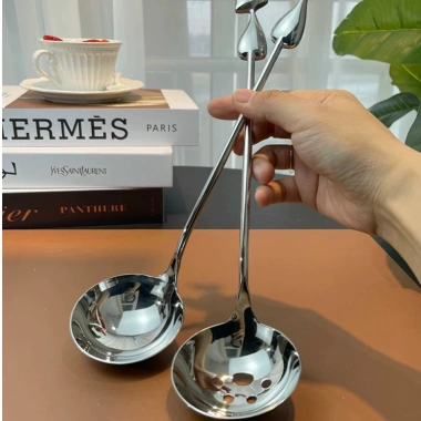 Muỗng múc canh tay dài hình mèo dễ thương inox 18/10 - Thìa soup tiện lợi, giá 169k