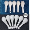 Muỗng sứ cao cấp dài 12‑13.8cm ăn cơm súp cháo, gốm sứ sang trọng, chỉ 9.000₫