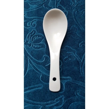 Muỗng sứ cao cấp dài 12‑13.8cm ăn cơm súp cháo, gốm sứ sang trọng, chỉ 9.000₫ 4