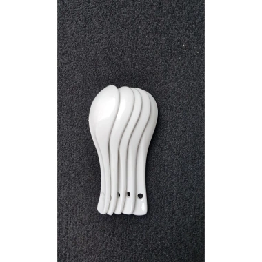 Muỗng sứ cao cấp dài 12‑13.8cm ăn cơm súp cháo, gốm sứ sang trọng, chỉ 9.000₫ 7