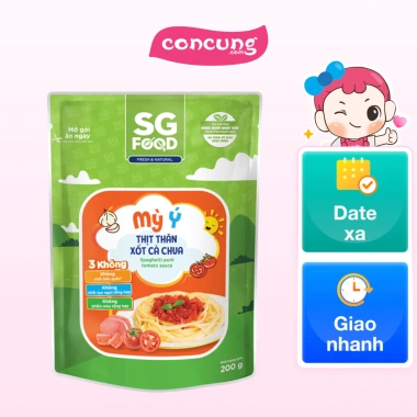 Mỳ Ý thịt thăn xốt cà chua 200g - Giá 32.000₫, ưu đãi giảm mạnh, đậm đà hương vị Ý, ăn nhanh tiện lợi 2