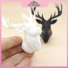 MYPANDA 1/12 Nhà Búp Bê Đầu Hươu Treo Tường Trang Trí Giáng Sinh Thu Nhỏ 2